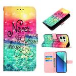 For Xiaomi Redmi Note 13 4G Global 3D Painting Horizontal Flip Leather Phone Case(Chasing Dreams)