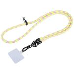 Universal Phone Pattern Lanyard(Pink Yellow)