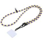 Universal Phone Pattern Lanyard(Purple Yellow)