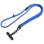 7mm Adjustable Crossbody Mobile Phone Anti-Lost Lanyard with Clip, Length: 75-150cm(Dark Blue)