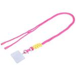 Universal Phone Spray Color Hardware Lanyard(Rose Red)