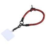 Universal Mobile Phone S Pattern Short Wrist Lanyard(Red)