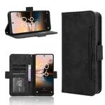 For TCL 40 NxtPaper 4G Skin Feel Calf Texture Card Slots Leather Phone Case(Black)