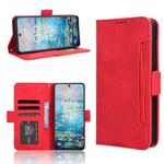 For TCL 50 NxtPaper 5G Skin Feel Calf Texture Card Slots Leather Phone Case(Red)