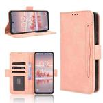 For TCL 60 NxtPaper Skin Feel Calf Texture Card Slots Leather Phone Case(Pink)