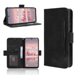 For TCL 60 NxtPaper Skin Feel Calf Texture Card Slots Leather Phone Case(Black)
