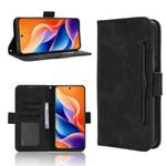 For TCL 605 / 60 SE Skin Feel Calf Texture Card Slots Leather Phone Case(Black)