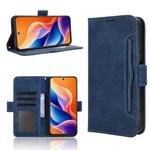 For TCL 605 / 60 SE Skin Feel Calf Texture Card Slots Leather Phone Case(Blue)