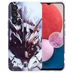 For Samsung Galaxy A13 4G Painted Pattern Precise Hole PC Phone Case(Golden Robot)