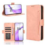 For OnePlus Ace 3V 5G Skin Feel Calf Texture Card Slots Leather Phone Case(Pink)