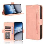 For OnePlus Nord 4 5G Skin Feel Calf Texture Card Slots Leather Phone Case(Pink)