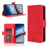 For OnePlus Nord 4 5G Skin Feel Calf Texture Card Slots Leather Phone Case(Red)