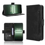 For OnePlus Ace 5 Racing 5G Skin Feel Calf Texture Card Slots Leather Phone Case(Black)
