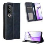 For OnePlus Nord CE4 Magnetic Buckle Retro Texture Leather Phone Case(Blue)
