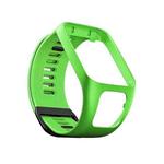 For Tomtom 2 / 3 Universal Silicone Watch Band(Green)