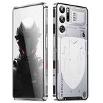 For ZTE nubia Red Magic 9 Pro Metal Cooling Phone Case(Silver)