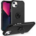 For iPhone 13 L2 Rotating Ring Holder Magnetic Phone Case(Black)