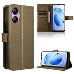 For BLU G53 Diamond Texture Leather Phone Case(Brown)