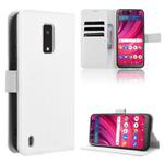 For BLU View 4 / View 2 2023 Diamond Texture Leather Phone Case(White)
