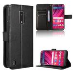 For BLU View 4 / View 2 2023 Diamond Texture Leather Phone Case(Black)