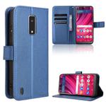 For BLU View 4 / View 2 2023 Diamond Texture Leather Phone Case(Blue)