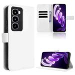 For itel City 100 4G Diamond Texture Leather Phone Case(White)