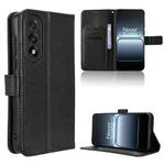 For OnePlus Ace 5 Ultra 5G Diamond Texture Leather Phone Case(Black)