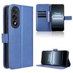 For OnePlus Ace 5 Ultra 5G Diamond Texture Leather Phone Case(Blue)