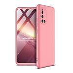 For Vivo V19 (Global Official Version) GKK Three Stage Splicing Full Coverage PC Protective Case(Rose Gold)