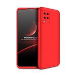 For Xiaomi Mi 10 Lite 5G GKK Three Stage Splicing Full Coverage PC Protective Case(Red)