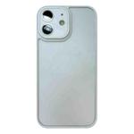 For iPhone 12 Skin Feel Phone Case with Lens Film(White)