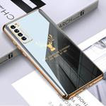 For Huawei nova 7 5G GKK PC + Solid Color Plating Protective Case(Grey)