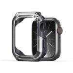 For Apple Watch 4 / 5 / 6 / SE 44mm DUX DUCIS Tamo Series Hollow PC + TPU Watch Protective Case(Transparent Midnight)