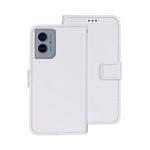 For Motorola Moto G55 5G idewei Crazy Horse Texture Leather Phone Case(White)