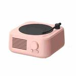 X17 Vintage Phonograph Record Player Wireless Bluetooth Music Speaker(Pink)