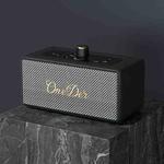 Oneder D3 Retro Leather Casing 30W Dual Units Wireless Bluetooth Speaker(Black)