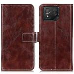 For Asus ROG Phone 8 Retro Crazy Horse Texture Leather Phone Case(Brown)