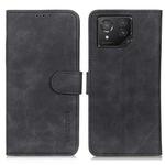 For Asus ROG Phone 8 KHAZNEH Retro Texture Flip Leather Phone Case(Black)