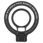 CPS-050 Adhesive MagSafe Magnetic Ring Phone Ring Holder(Black)