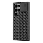 For Samsung Galaxy S24 Ultra 5G R-JUST RJ58 Aromatherapy Metal Cooling Phone Case(Black)