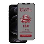 For iPhone 12 / 12 Pro Full Coverage Frosted Privacy Ceramic Film