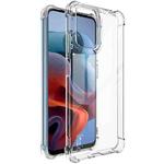 For Motorola Moto G04 4G/G24 4G imak Shockproof Airbag TPU Phone Case(Transparent)