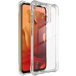 For Motorola Moto G15 4G imak Shockproof Airbag TPU Phone Case(Transparent)