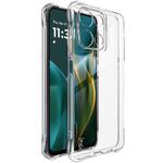 For Motorola Moto G 5G 2025 imak Shockproof Airbag TPU Phone Case(Transparent)
