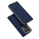 For Xiaomi Redmi Note 13 Pro 5G/Poco X6 5G DUX DUCIS Skin Pro Series Flip Leather Phone Case(Blue)