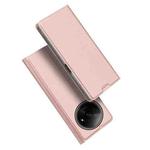 For Xiaomi Redmi A3 DUX DUCIS Skin Pro Series Flip Leather Phone Case(Rose Gold)