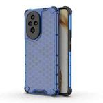 For Honor 200 Shockproof Honeycomb PC + TPU Protective Phone Case(Blue)