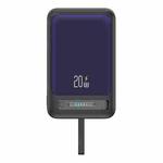 USAMS US-CD219 10000mAh PD20W Magnetic Fast Charge Power Bank(Black)