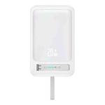 USAMS US-CD219 10000mAh PD20W Magnetic Fast Charge Power Bank(White)