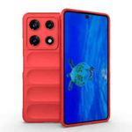 For Infinix Note 30 Pro X6788 Magic Shield TPU + Flannel Phone Case(Red)